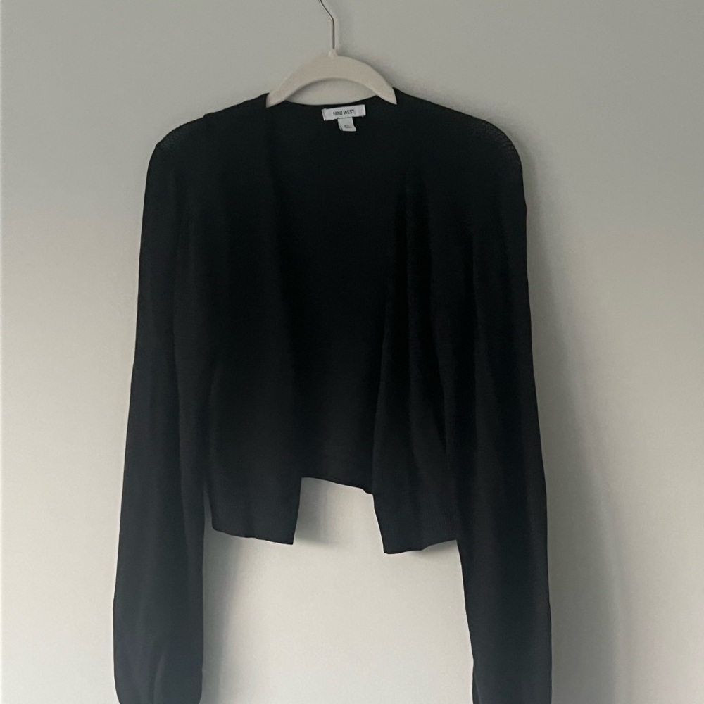 Nine West Crochet Ballet Style Sweater